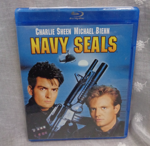 NAVY SEALS (1990) ~ 2010 Blu-Ray Disc ~ CHARLIE SHEEN / MICHAEL BIEHN