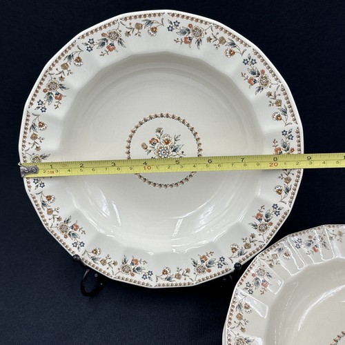 (4)Studio Nova Country English Styled by Mikasa Aristocrat 8 7/8” Rim Soup Bowls - Picture 18 of 20