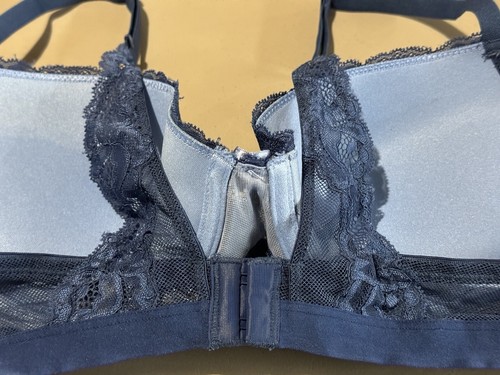 Adore Me Style# 04230 Women's Demi Bra Underwire Padded Blue Size 36C NWOT - Bild 8 von 12