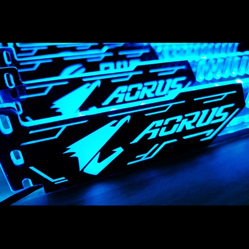 RGB Graphics Card Stand Graphics Card Support with RGB Light Effect 5V 4Pin W0M6 - 第 11/12 張圖片