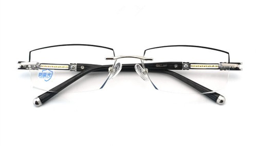 Luxus Herren Reintitan Brille Optische Brille für danikkasleep - Bild 6 von 13
