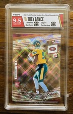 2021 Panini Prestige Trey Lance Rookies Xtra Points Diamond #204 HGA 9.5 49ers