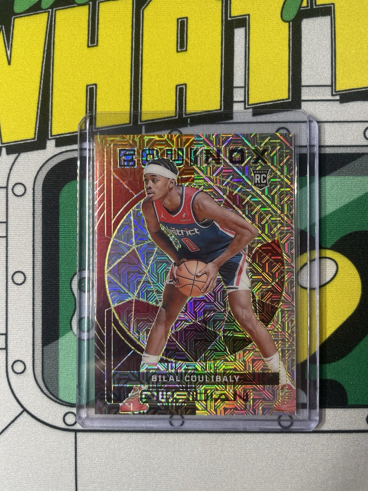 2023-24 Obsidian - Bilal Coulibaly #28 Equinox Electric Etch Gold Flood /10