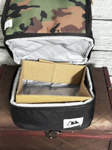Arctic Zone Camo Insulated Lunch Bag With Bottom Zip Pocket - Picture 4 of 5