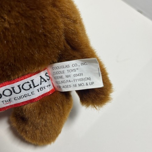 Douglas Cuddle Toy Dachshund Mini Brown Sausage Weenie Dog Stuffed Animal Toy - Picture 9 of 15