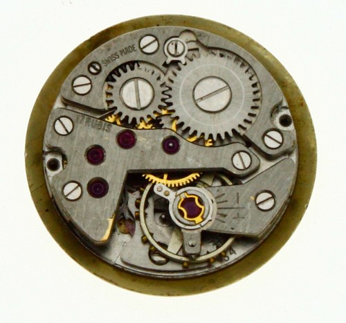 Orologio Vintage Antico FHF Fontainemelon Usato Movimento per Ricambi Verità  - Foto 50 di 189