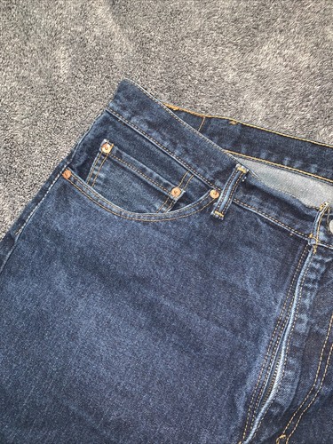 Vaqueros para hombre Levi 505 w40 x L30 azul oscuro - Imagen 7 de 14