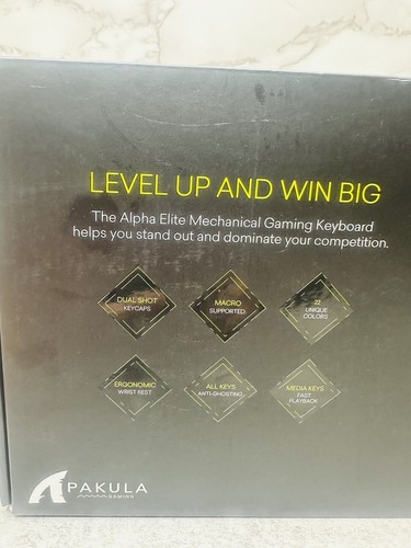 Teclado mecánico para juegos Alpha Elite - Imagen 3 de 11