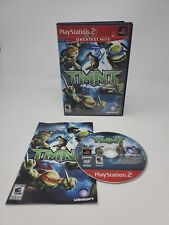 TMNT PlayStation 2 PS2 Complete With Manual CIB Greatest Hits Sony