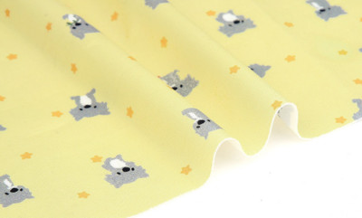 Baby Koala Fabric made in Korea By the Half Yard Digital Textile Printing