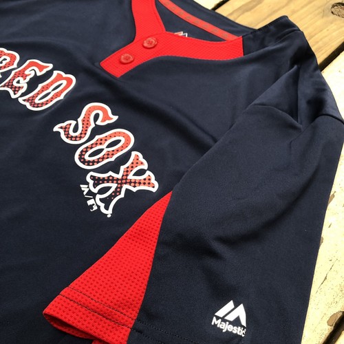 MLB Boston Red Sox Béisbol • MAJESTIC THREADS • Camiseta Juvenil X-LARGE XL - Imagen 4 de 9