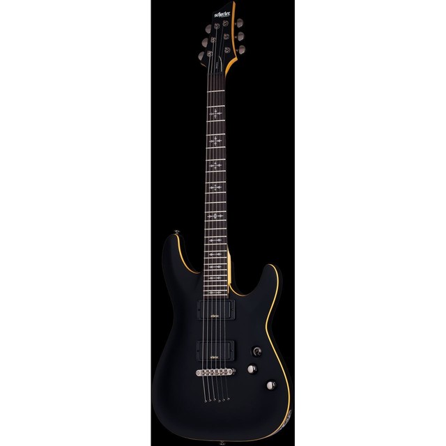 Schecter Demon-6 Electric Guitar Aged Black Satin B-Stock 0921 for