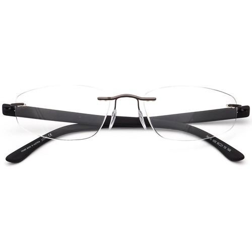 Gafas Silhouette 7644 65 6059 7608 Gunmetal/Negro Sin Montura Austria 56-21 150 - Imagen 6 de 6