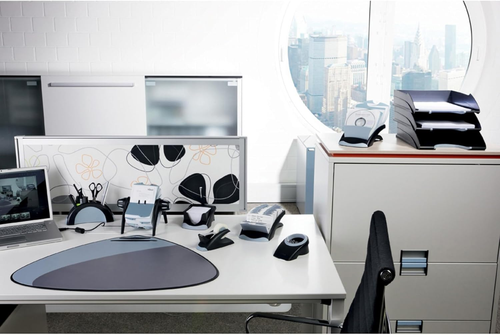 Visifix Flip Rotary Business Card File, Holds 400 2.88 X 4.13 Cards, 8.75 X 7.13 - Picture 4 of 8