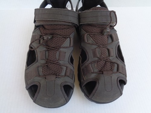 Men's Brown TEVA Closed Toe Sport Water Hiking SANDALS - 11 - 第 3/9 張圖片