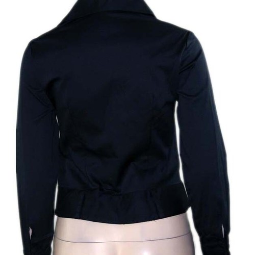 AZ Well Blazer button up Jacket Black - Picture 4 of 7