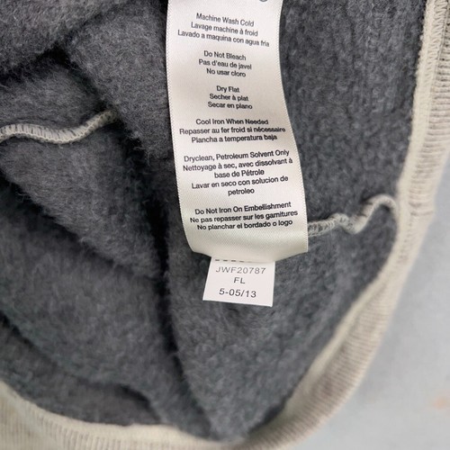 Merrell Jacket Womens Small Beige Wool Blend Ribbed Hooded Toggle Zip Hood Gorp - Picture 13 of 14