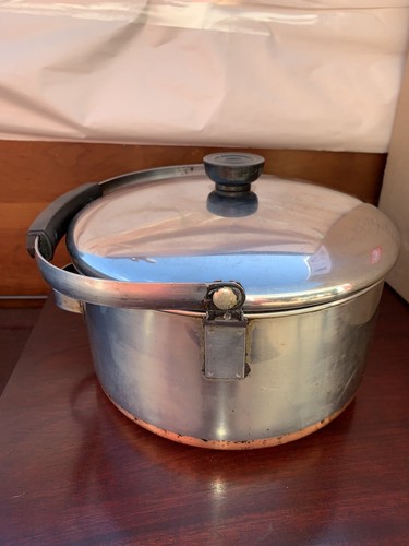 Vintage Revereware Bail Handle Pot With Lid