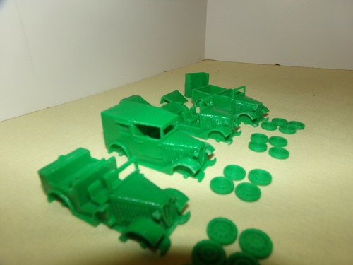 1:56 scale Fiat 508 jeep / light utility vehicle: suitable for Bolt action. - Picture 3 of 3