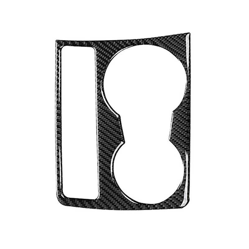 Tapicería central de fibra de carbono para Audi A4 B8 A5 2009-16 Foto 4 de 4