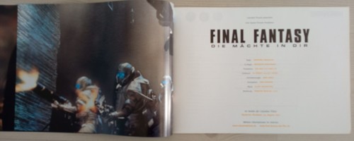 Original deutsches Filmplakat plus 8x Lobbykarten + Pressebuch FINAL FANTASY - Bild 8 von 14