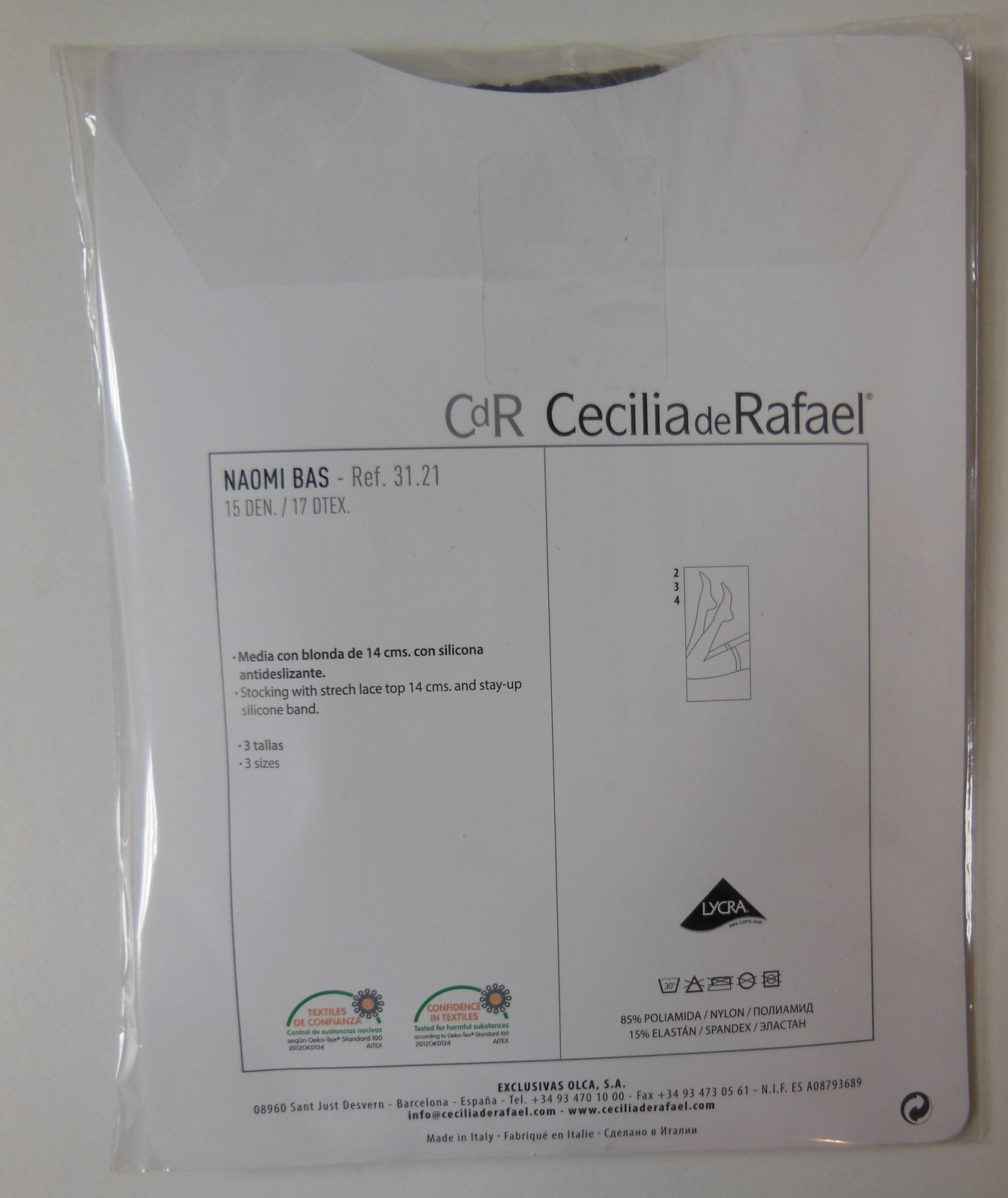 NAOMI BAS von Cecilia de Rafael | exklusive halterlose Strümpfe | breite Spitze NAOMI BAS von Cecilia de Rafael | exklusive halterlose Strümpfe | breite Spitze