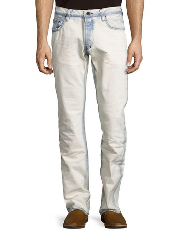 NWT PRPS Goods JAPAN Barracuda Straight Men Jeans 32 x 32 ENZYME Distress $398 - Picture 3 of 3