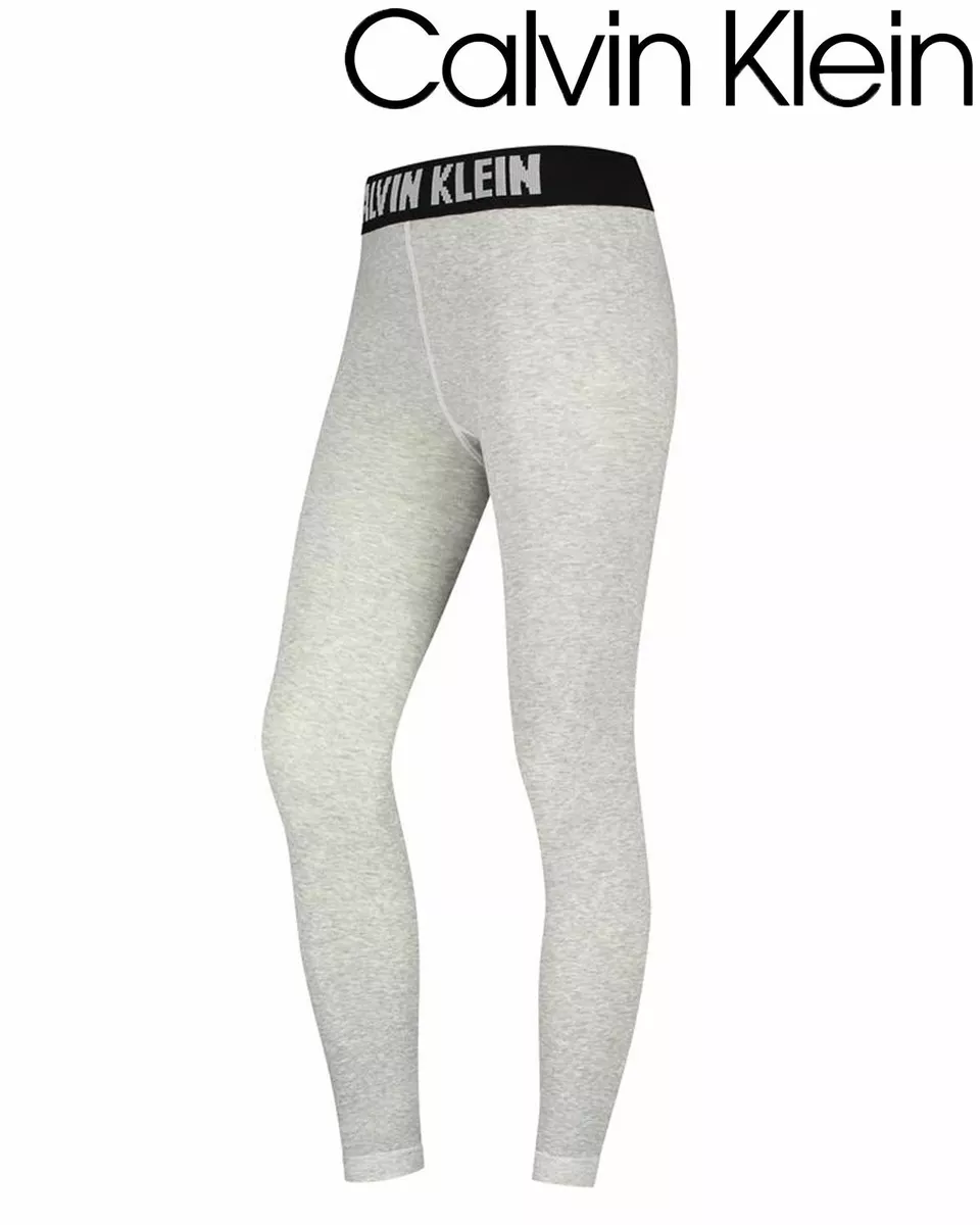 Calvin Klein Leggings Ladies Soft Cotton Rich Modern Logo Gym