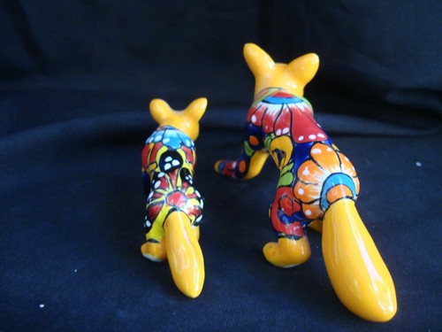 2 Mexican Talavera, Alebrije, Art by Garcia, wall decor - Picture 5 of 9
