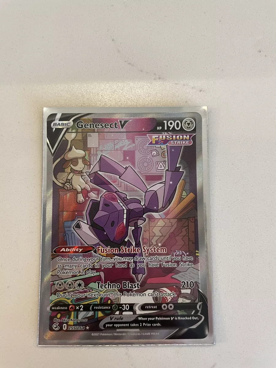 Verified Genesect V (Ultra Rare) - Fusion Strike by Pokemon Cards