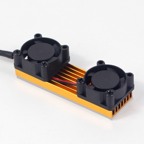M.2 NVME NGFF 2280 Ventilatori di calore dissipatore di calore in alluminio doppio + Pad termico - Foto 10 di 12