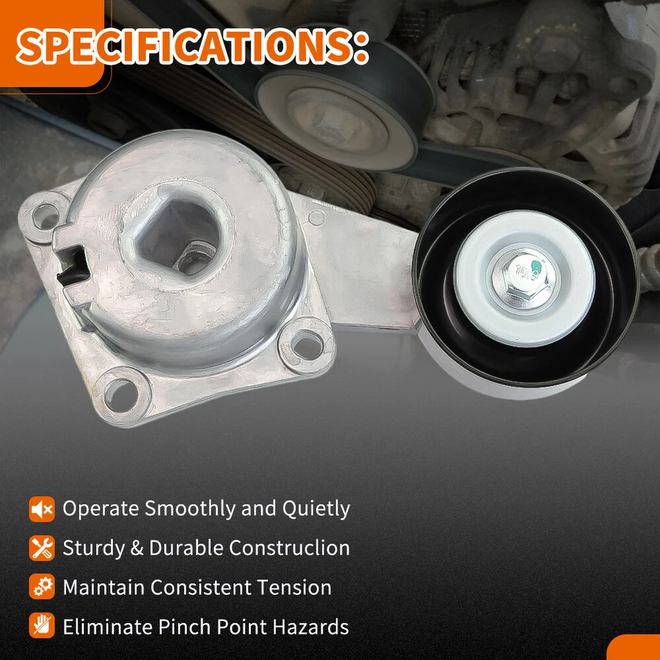 Drive Belt Kit for Ford Expedition V8 5.4L (2009-2014) Explorer 4.6L (2006-2010) - Image 2 of 4