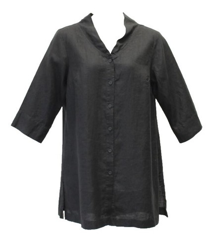 トップス BEAMSBOY cotton linen bolero Beams Boy Cotton Linen Gathered Bolero Black Unisex Casual
