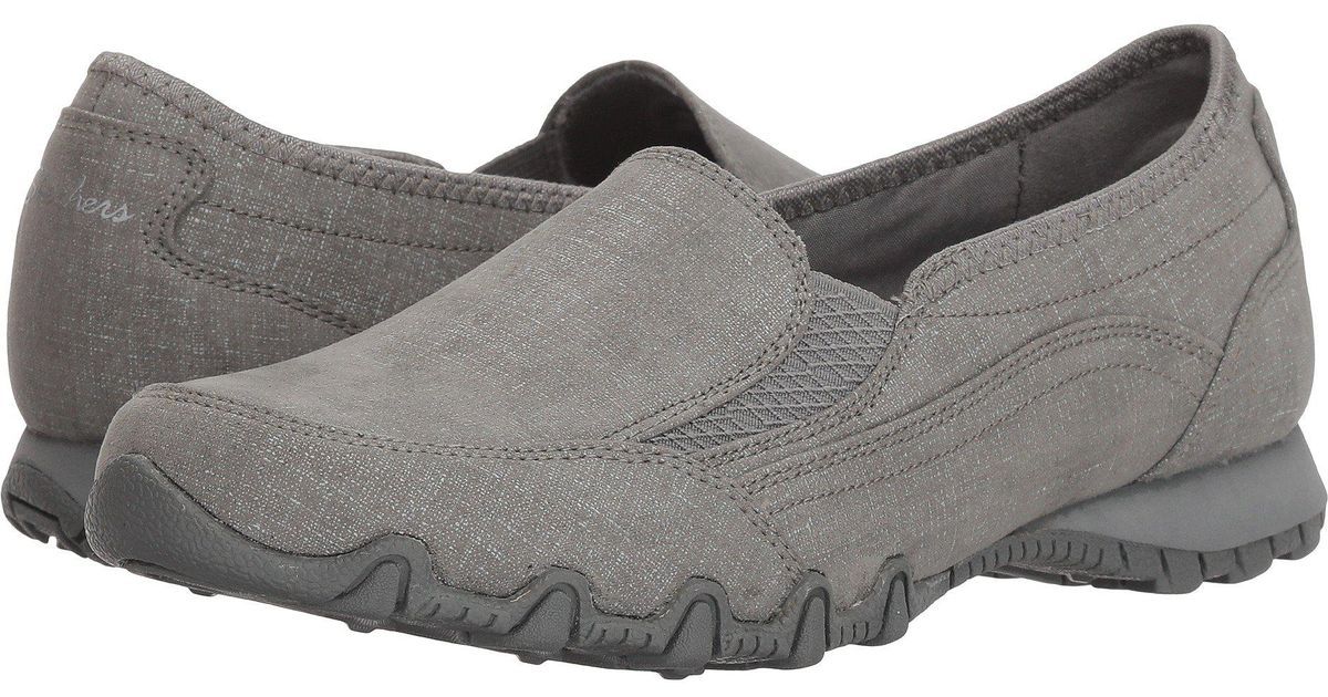 Skechers Women's Bikers-Confidence Gray 49473/GRY Air Cooled Memory Foam Skechers Women's Bikers-Confidence Gray 49473/GRY Air Cooled Memory Foam