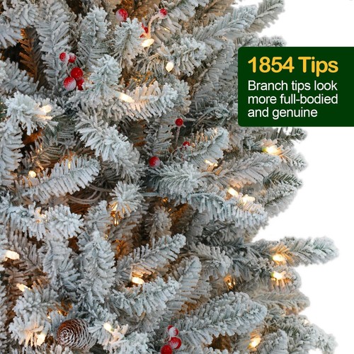 Premium Pre-Lit Christmas Holiday Trees –Sizes from 6ft to 12ft - NEW - Picture 10 of 53