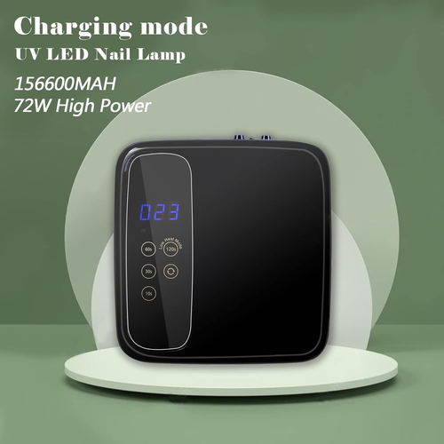 UV LED Nail Lamp, Rechargeable LED Nail Dryer, 72W Professional Cordless Nail... - Picture 6 of 8