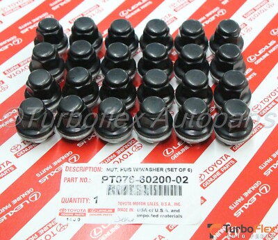 24x Black 12x1.5 Hex Lug Nuts for 2007-2014 Toyota FJ Cruiser 24x Black 12x1.5 Hex Lug Nuts for 2007-2014 Toyota FJ Cruiser