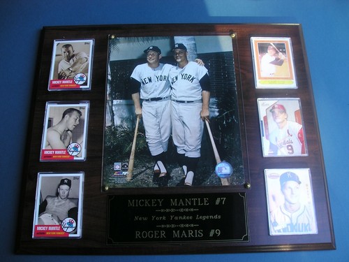 Mickey Mantle & Roger Maris New York Yankees