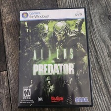 PC Windowc CD-ROM Aliens vs. Predator (PC, 2010) Complete With Manual