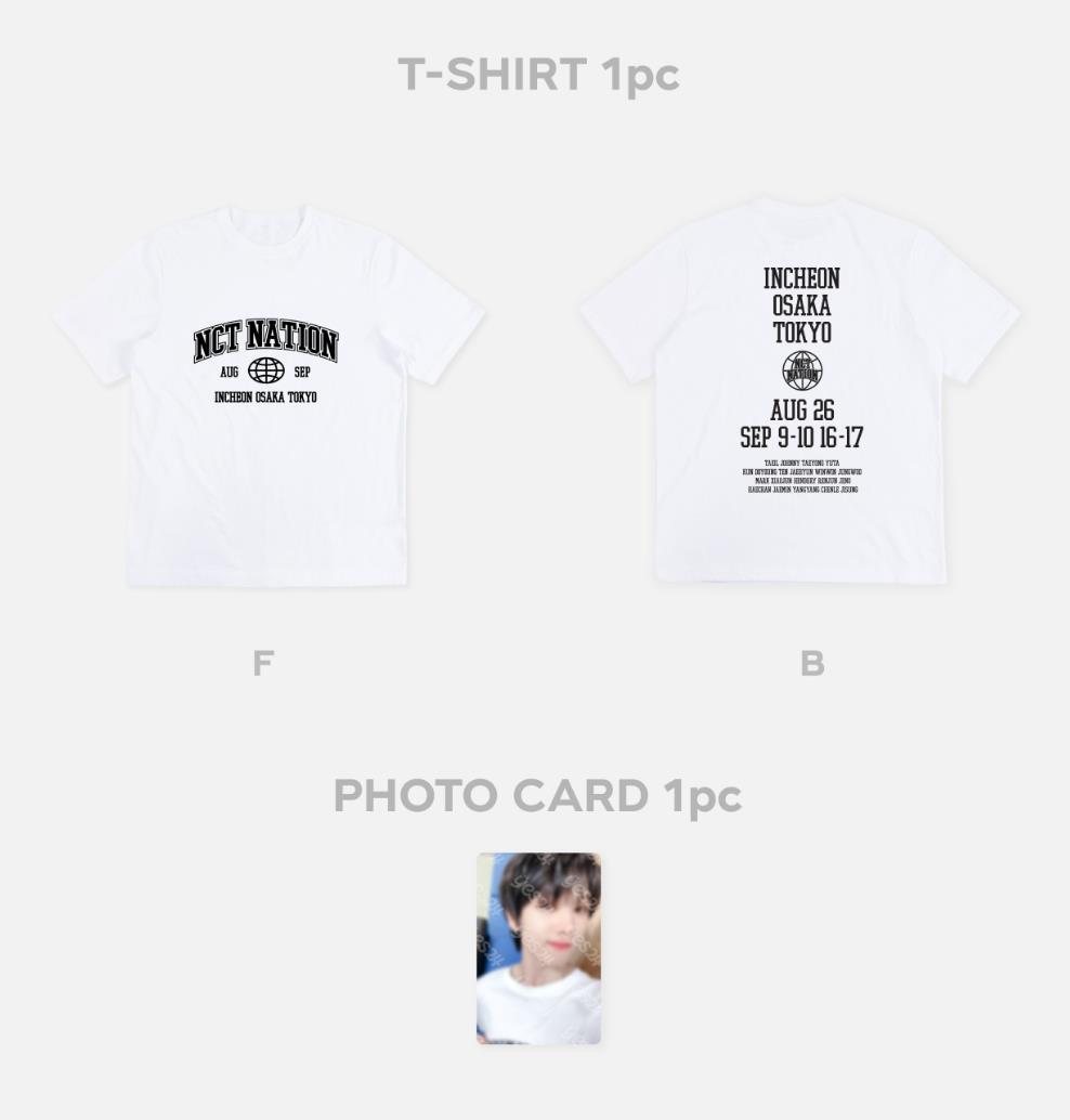 NCT TAEYONG SHALALA Official MD T-shirt / Ring / Trading