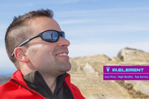 Lente di ricambio polarizzata IR.Element per Oakley Fast Jacket XL OO9156 -Rosso fuoco - Foto 3 di 3