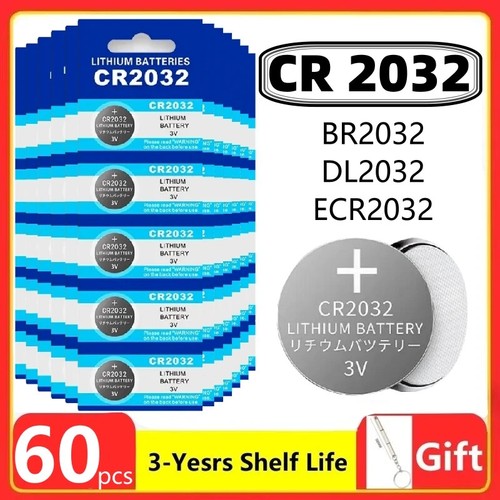 10-60PCS CR2032 Button Battery 3V For Watch Toy Calculator Car Remote Control - Picture 17 of 17