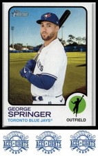 2022 Topps Heritage George Springer Toronto Blue Jays #631