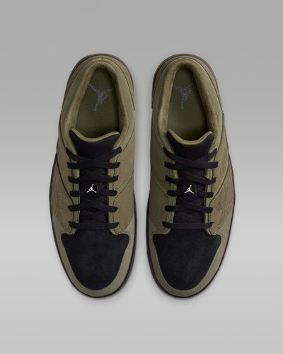 New Nike Jordan Nu 1 Retro Low Shoes - Medium Olive (DV5141-200) - Picture 2 of 6