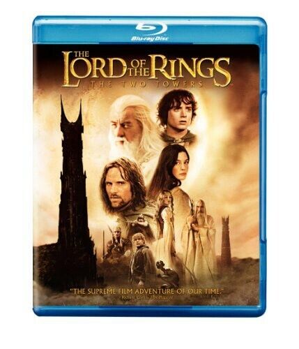 The Lord of the Rings: The Two Towers [Blu-ray] DVD, Elijah Wood, Ian McKellen,  - Zdjęcie 1 z 1