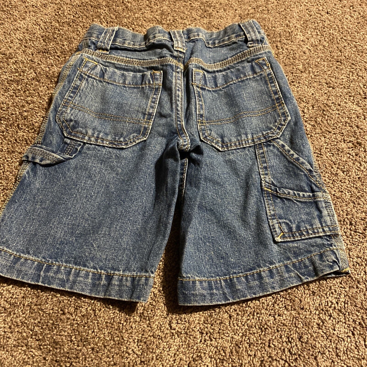 Navy blue store jean shorts