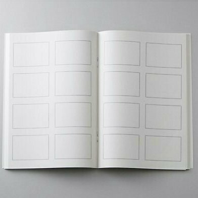 MUJI Yonkoma Note A5 88 Sheets 5 books Storyboard Four-panel cartoon