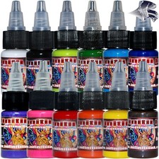 Infinitii Tattoo Ink 1/2oz 12 Color Set 2