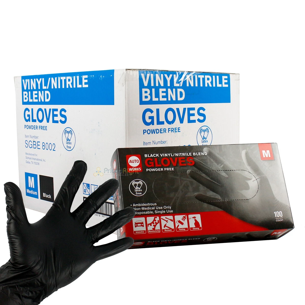 Vinyl disposable gloves medium deals