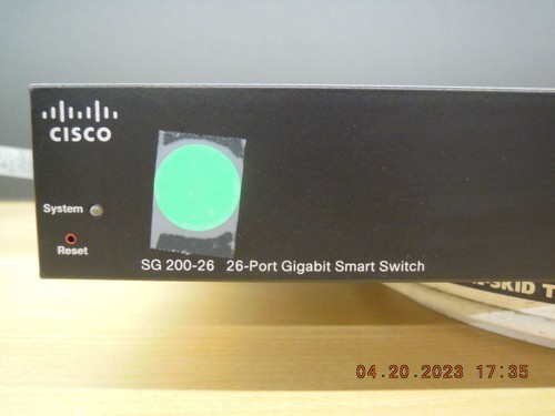 SLM2024T Cisco SG200-26 26-Ports Gigabit Smart Switch #S433 - Picture 2 of 10